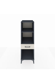 Kronos Dolap 2 Raflı Tek Çekmeceli 44x59x134 Antrasit-Aytaşı