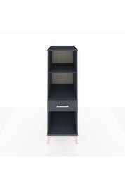 Kronos Dolap 2 Raflı Tek Çekmeceli 44x59x134 Antrasit-Antrasit