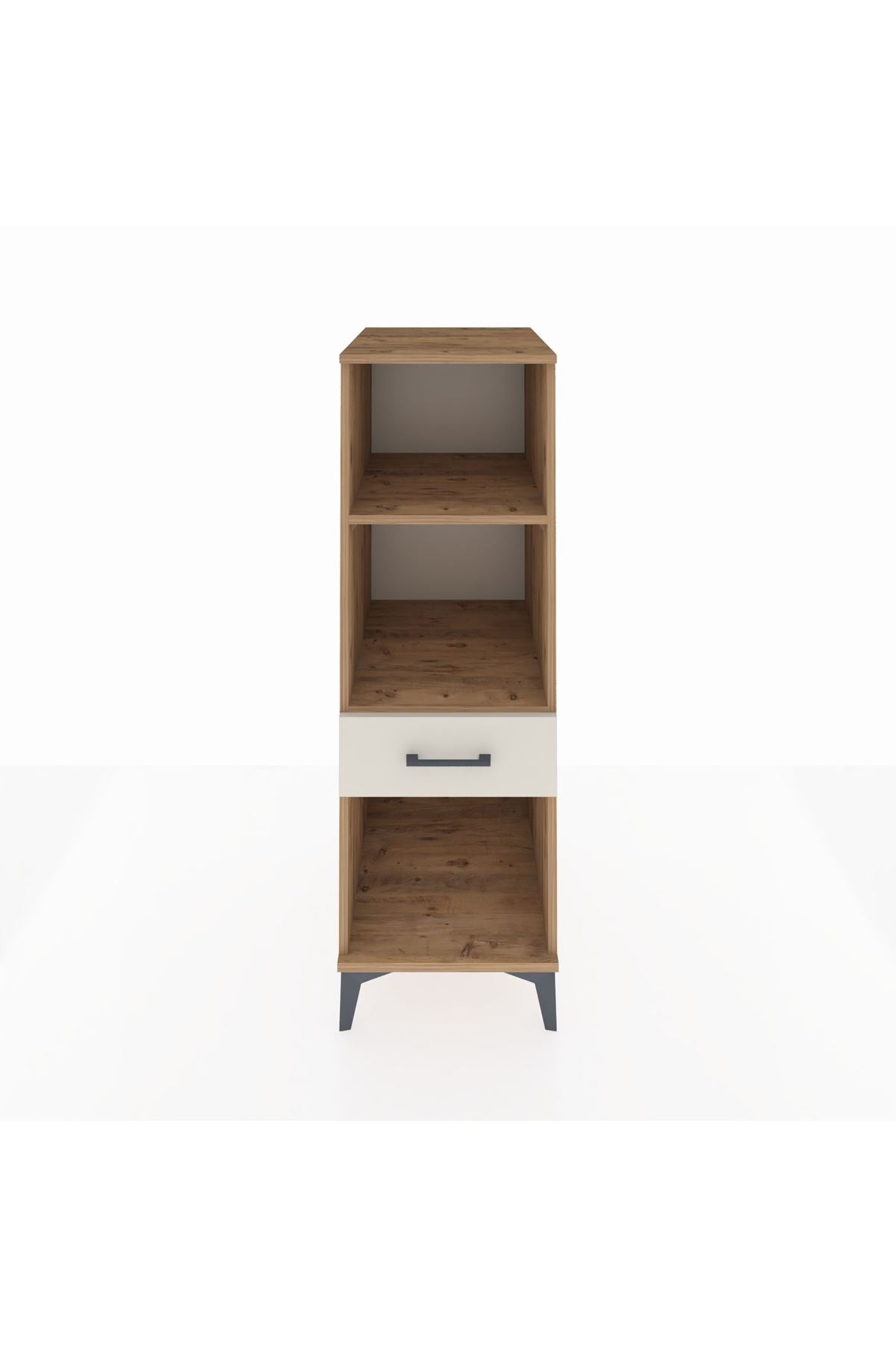 Kronos Dolap 2 Raflı Tek Çekmeceli 44x59x134 Çam-Aytaşı