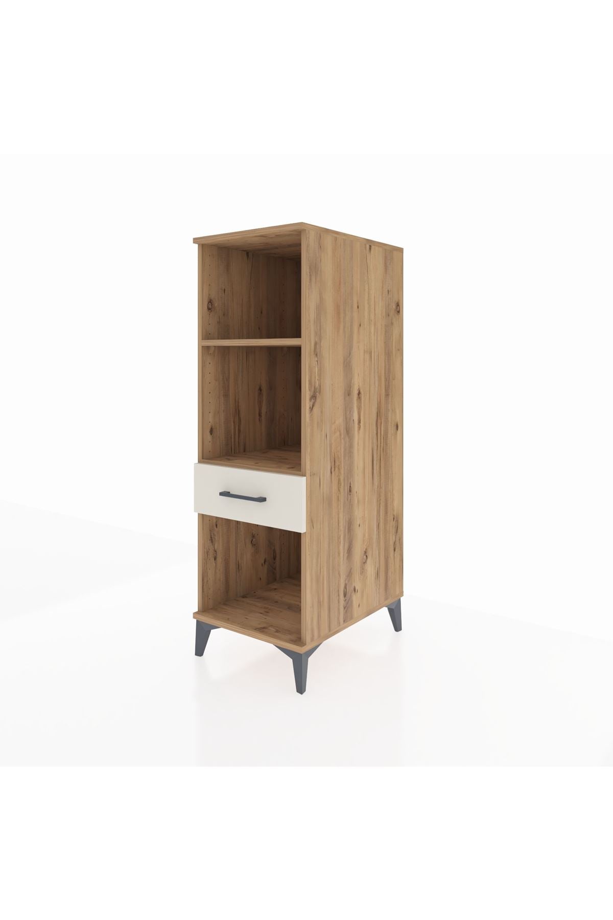 Kronos Dolap 2 Raflı Tek Çekmeceli 44x59x134 Çam-Aytaşı