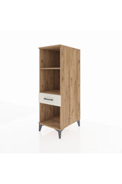 Kronos Dolap 2 Raflı Tek Çekmeceli 44x59x134 Çam-Aytaşı