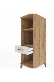 Kronos Dolap 2 Raflı Tek Çekmeceli 44x59x134 Çam-Aytaşı
