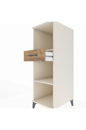 Kronos Dolap 2 Raflı Tek Çekmeceli 44x59x134 Aytaşı-Çam