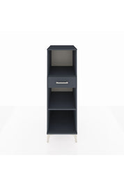 Kronos Dolap 2 Raflı Tek Çekmeceli 44x59x134 Antrasit-Antrasit