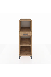 Kronos Dolap 2 Raflı Tek Çekmeceli 44x59x134 Çam-Çam