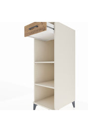 Kronos Dolap 2 Raflı Tek Çekmeceli 44x59x134 Aytaşı-Çam