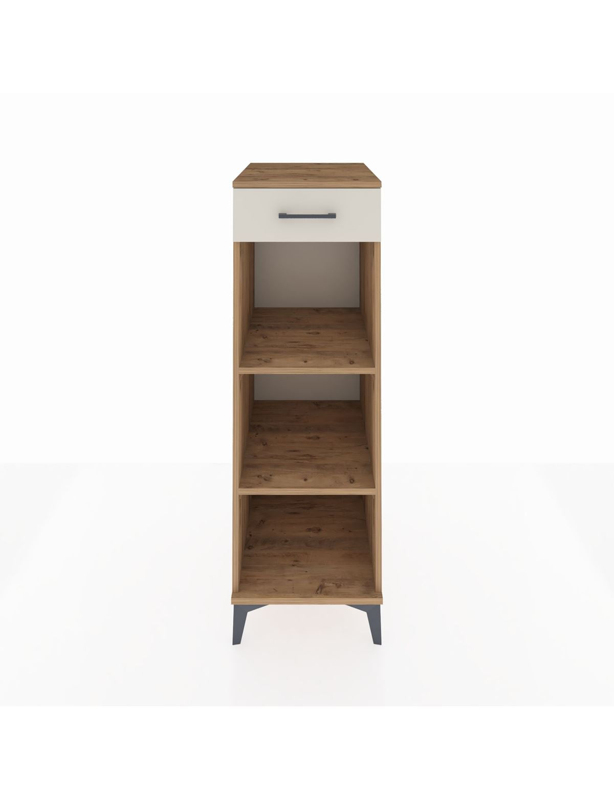 Kronos Dolap 2 Raflı Tek Çekmeceli 44x59x134 Çam-Aytaşı