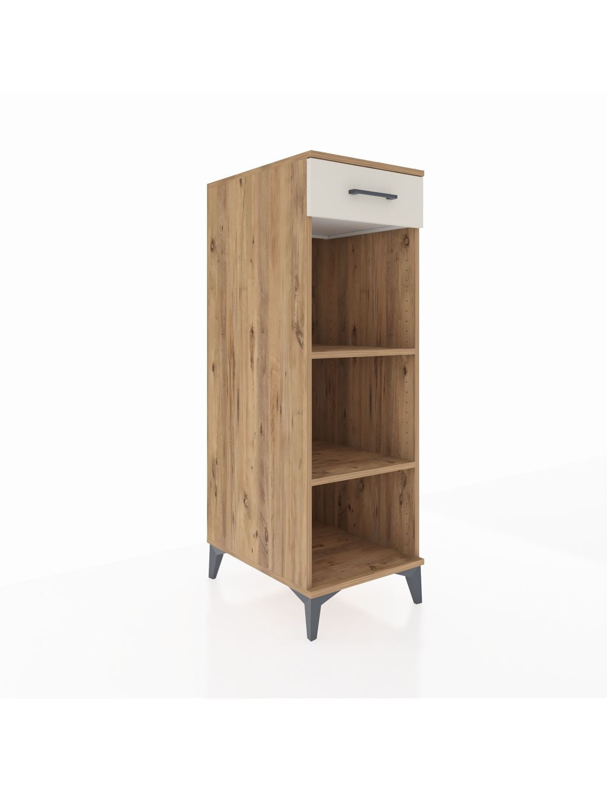 Kronos Dolap 2 Raflı Tek Çekmeceli 44x59x134 Çam-Aytaşı