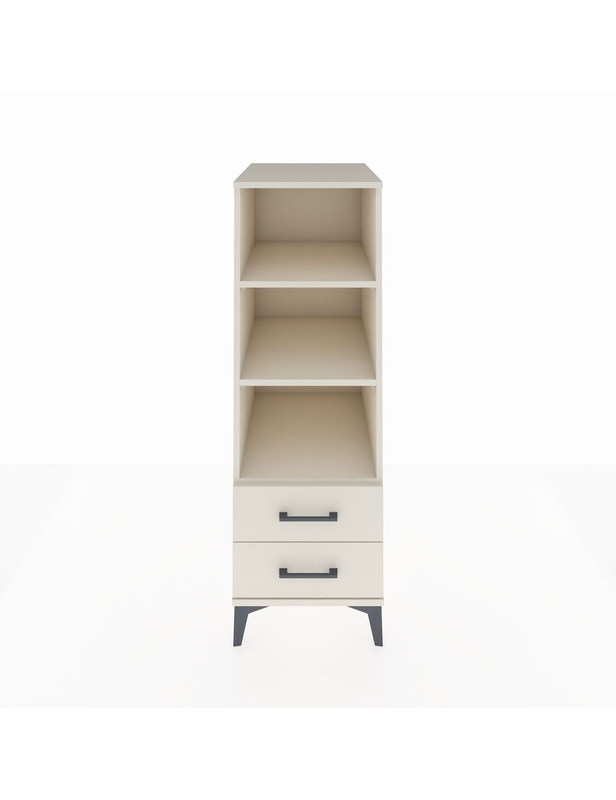 Kronos Dolap 3 Raflı 2 Çekmeceli 44x59x134 Aytaşı-Aytaşı