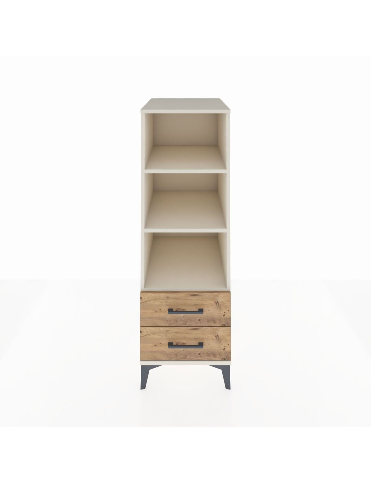 Kronos Dolap 3 Raflı 2 Çekmeceli 44x59x134 Aytaşı-Çam