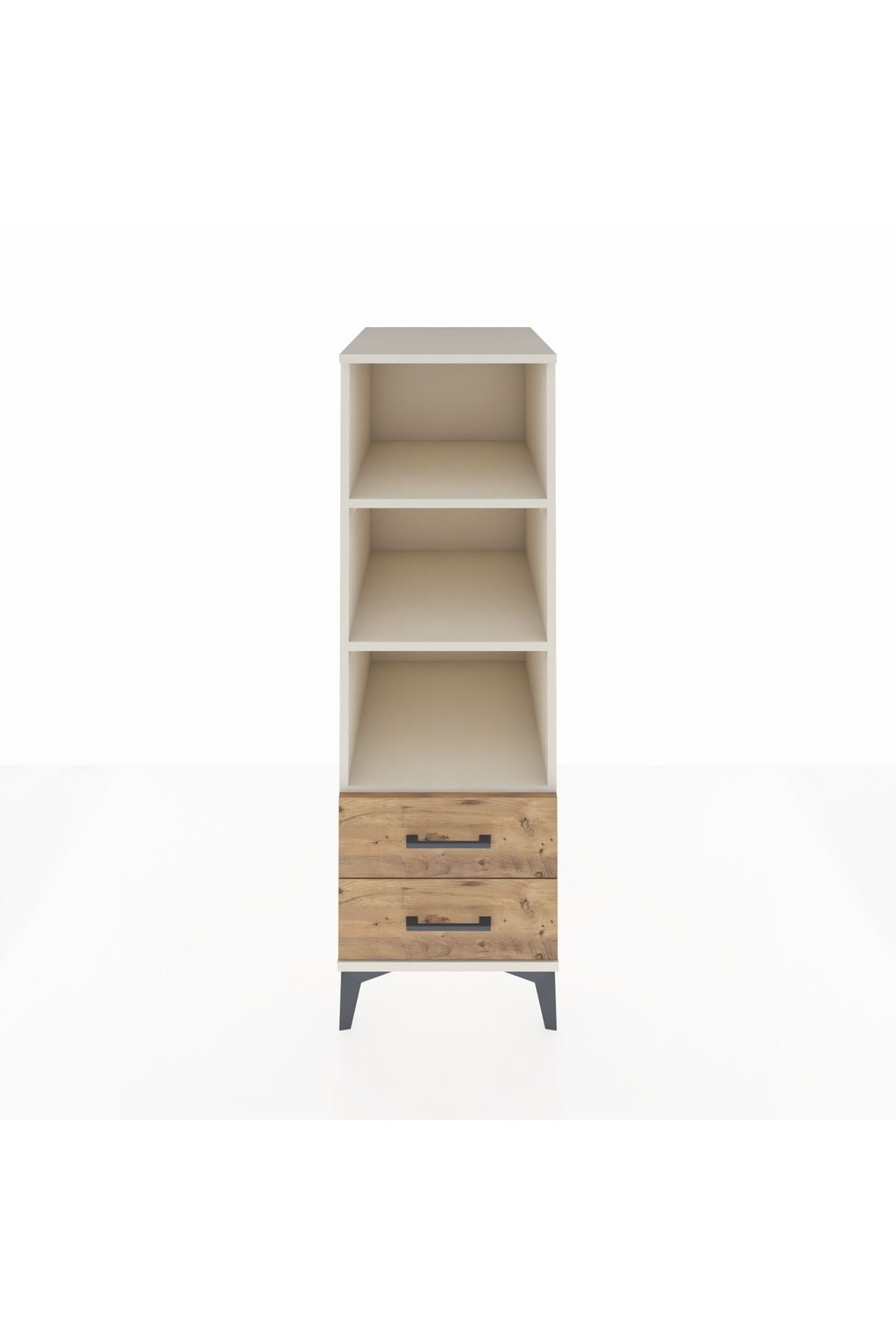 Kronos Dolap 3 Raflı 2 Çekmeceli 44x59x134 Aytaşı-Çam