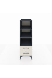 Kronos Dolap 3 Raflı 2 Çekmeceli 44x59x134 Antrasit-Aytaşı