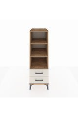 Kronos Dolap 3 Raflı 2 Çekmeceli 44x59x134