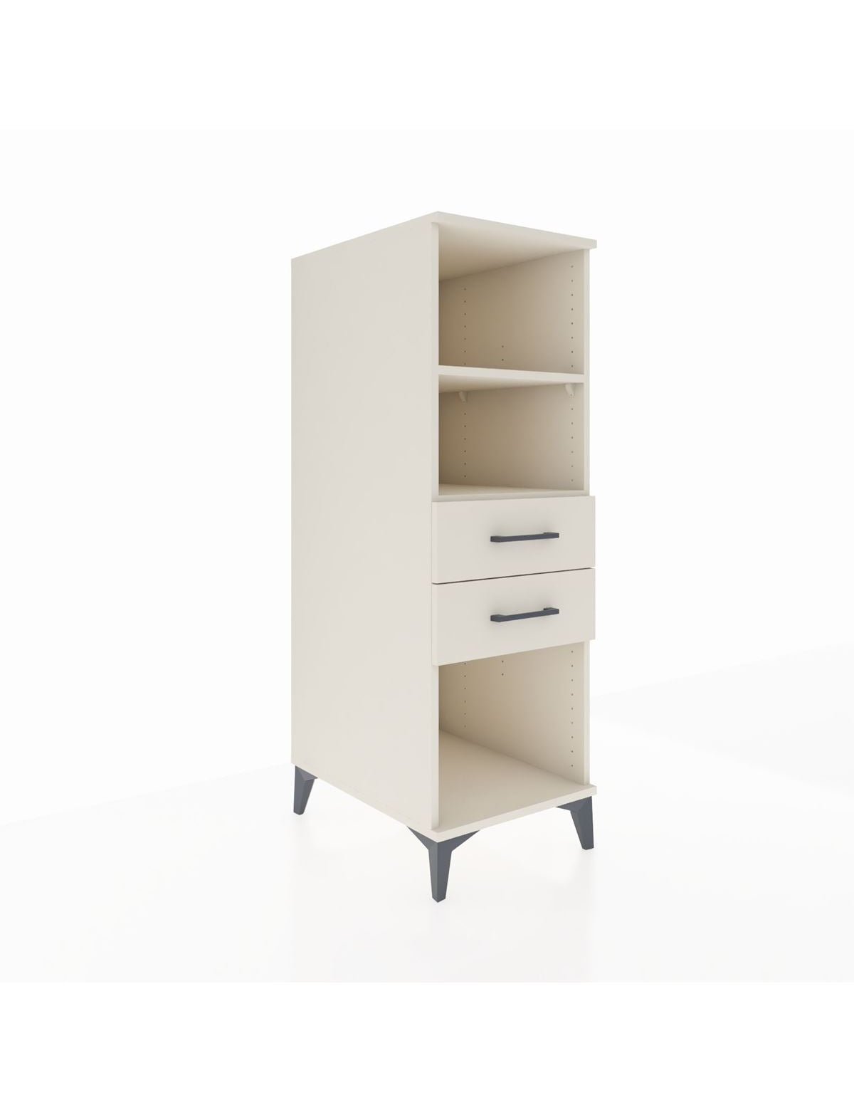 Kronos Dolap 2 Raflı 2 Çekmeceli 44x59x134 Aytaşı-Aytaşı