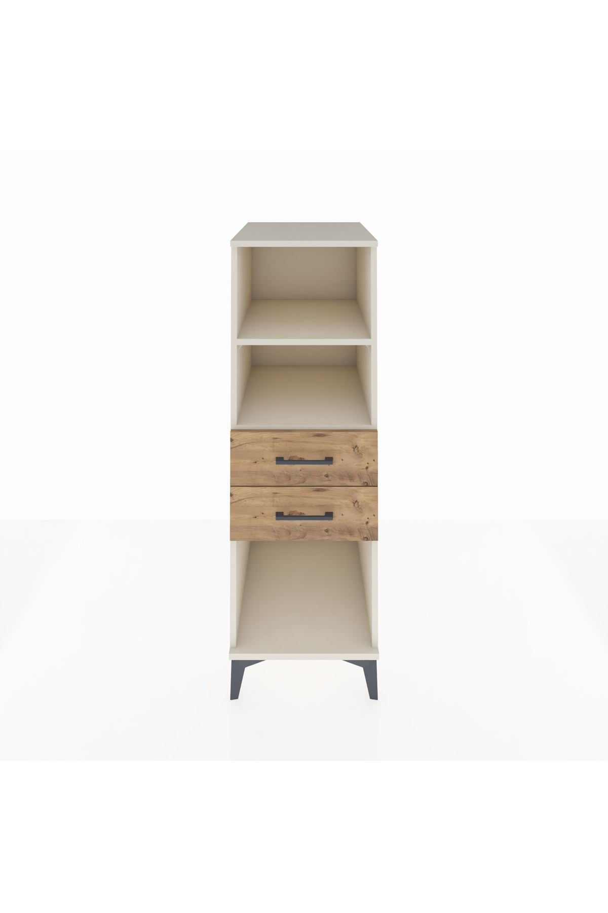 Kronos Dolap 2 Raflı 2 Çekmeceli 44x59x134 Aytaşı-Çam