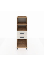 Kronos Dolap 2 Raflı 2 Çekmeceli 44x59x134 Çam-Aytaşı
