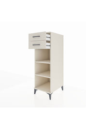 Kronos Dolap 2 Raflı 2 Çekmeceli 44x59x134 Aytaşı-Aytaşı