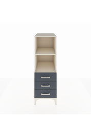 Kronos Dolap 2 Raflı 3 Çekmeceli 44x59x134 Aytaşı-Antrasit