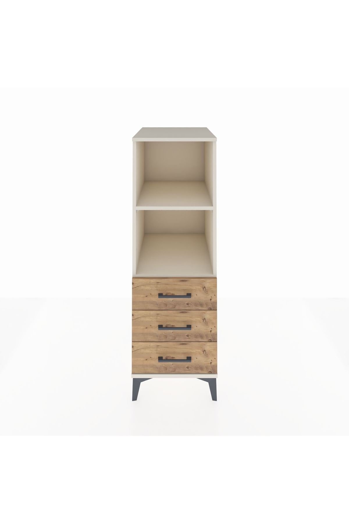 Kronos Dolap 2 Raflı 3 Çekmeceli 44x59x134 Aytaşı-Çam