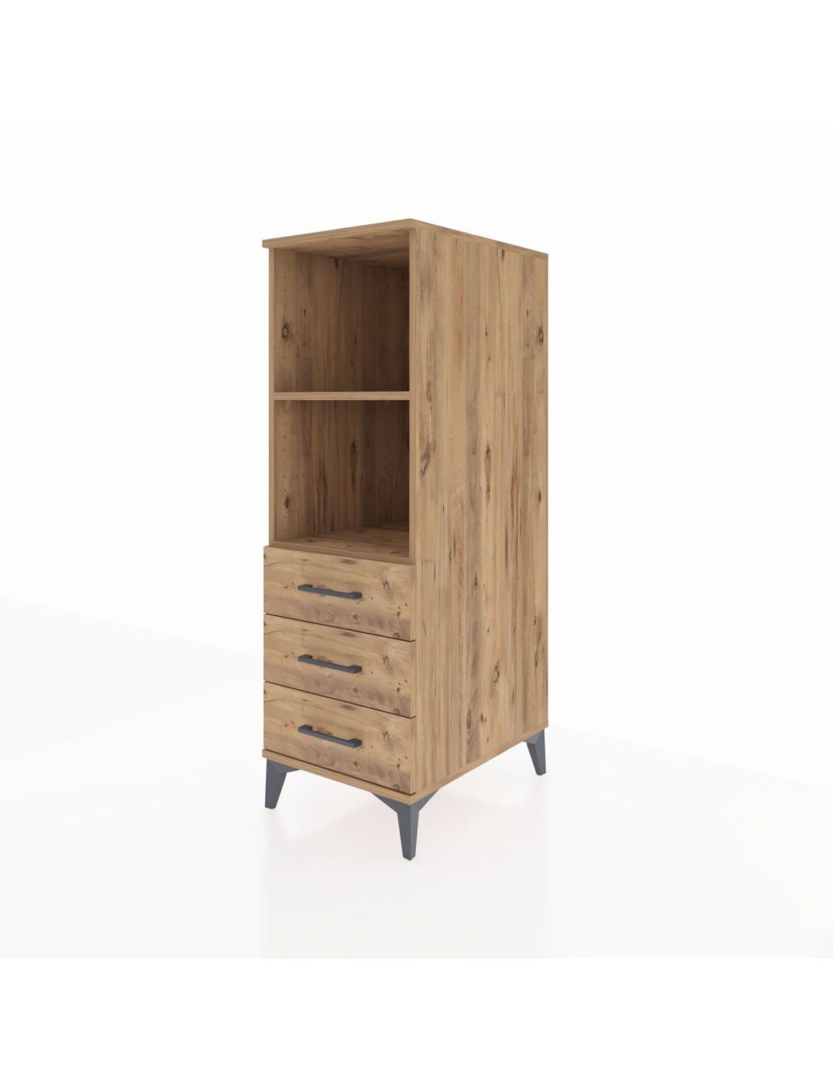 Kronos Dolap 2 Raflı 3 Çekmeceli 44x59x134 - S82M116V9C