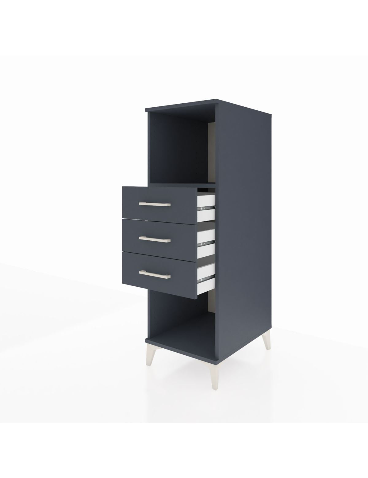 Kronos Dolap Tek Raflı 3 Çekmeceli 44x59x134 - S82M117V5C
