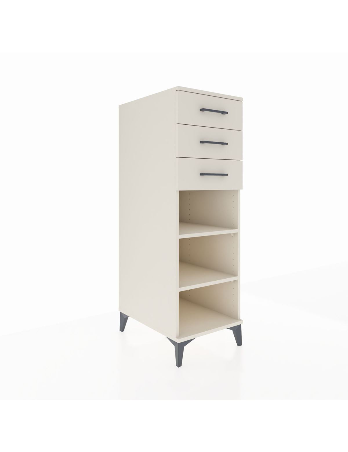 Kronos Dolap 2 Raflı 3 Çekmeceli 44x59x134 Aytaşı-Aytaşı