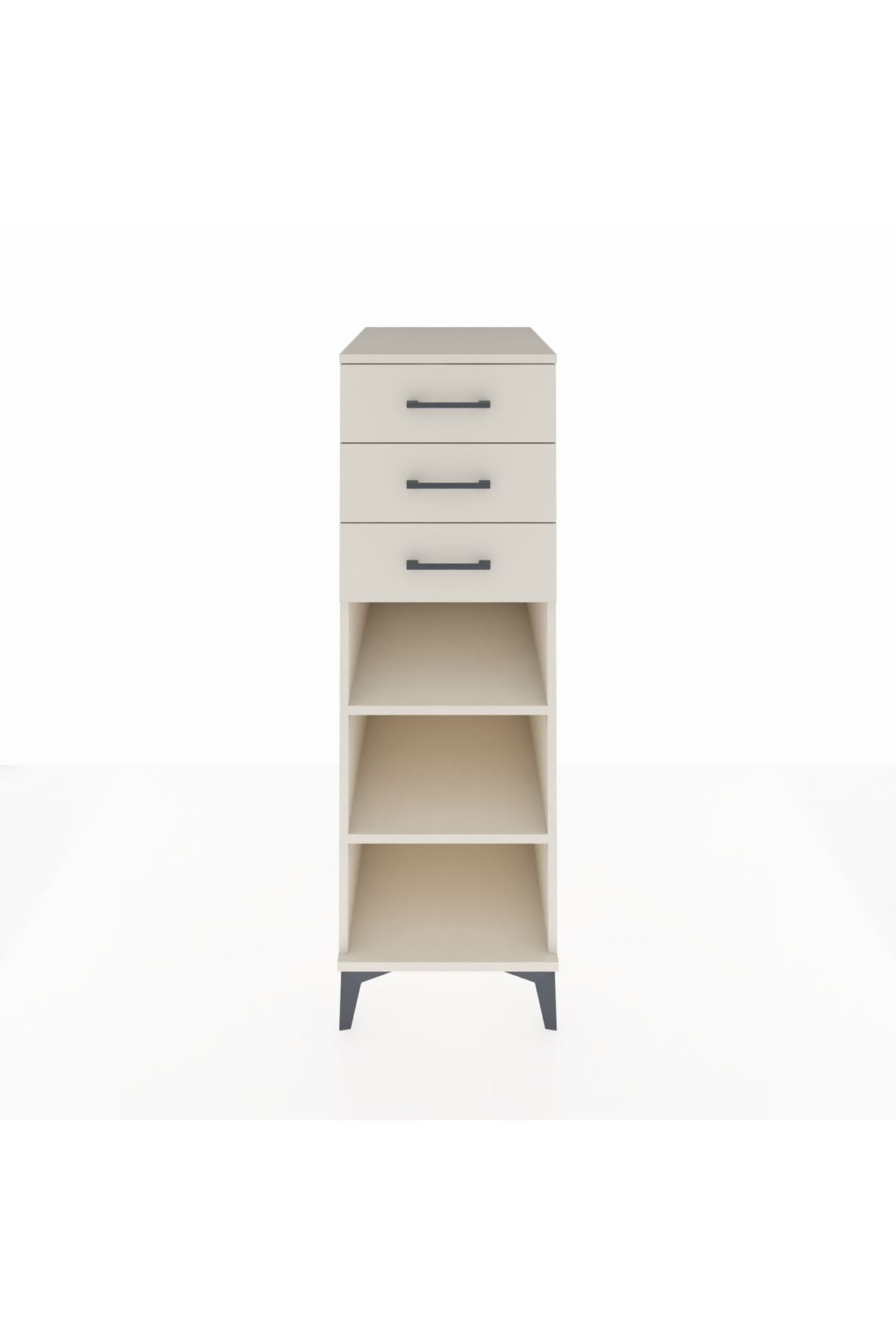 Kronos Dolap 2 Raflı 3 Çekmeceli 44x59x134 Aytaşı-Aytaşı