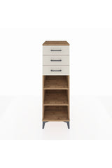 Kronos Dolap 2 Raflı 3 Çekmeceli 44x59x134