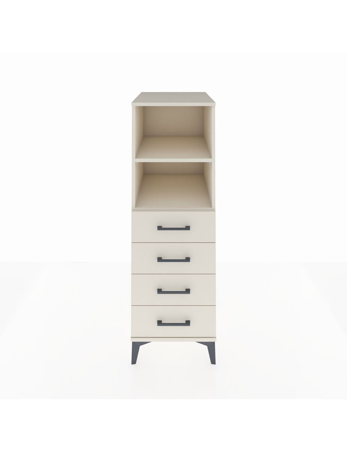 Kronos Dolap 2 Raflı 4 Çekmeceli 44x59x134 Aytaşı-Aytaşı