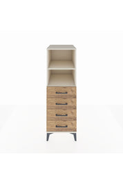 Kronos Dolap 2 Raflı 4 Çekmeceli 44x59x134 Aytaşı-Çam