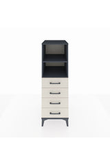 Kronos Dolap 2 Raflı 4 Çekmeceli 44x59x134