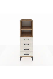 Kronos Dolap 2 Raflı 4 Çekmeceli 44x59x134 Çam-Aytaşı