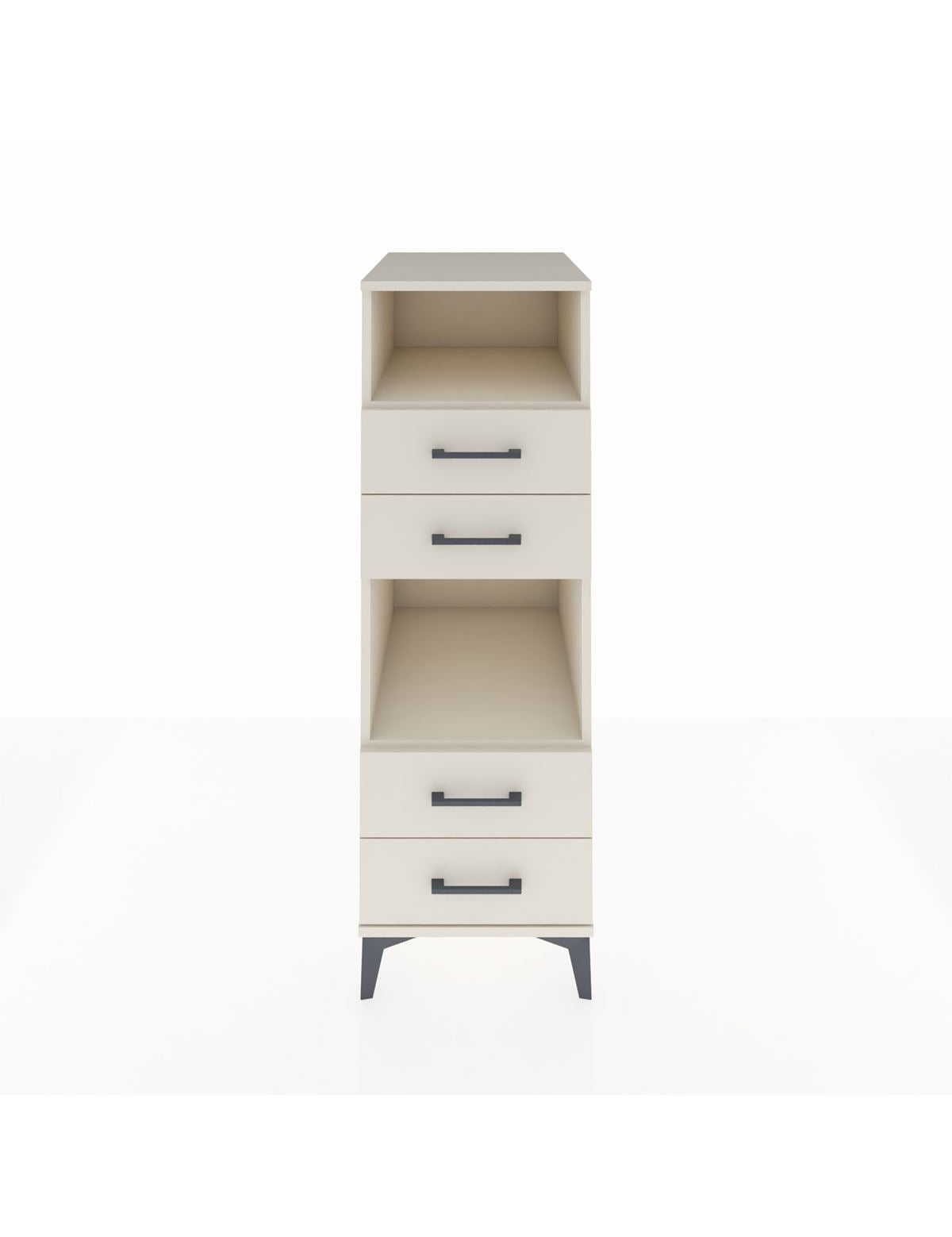 Kronos Dolap 2 Raflı 4 Çekmeceli 44x59x134 Aytaşı-Aytaşı