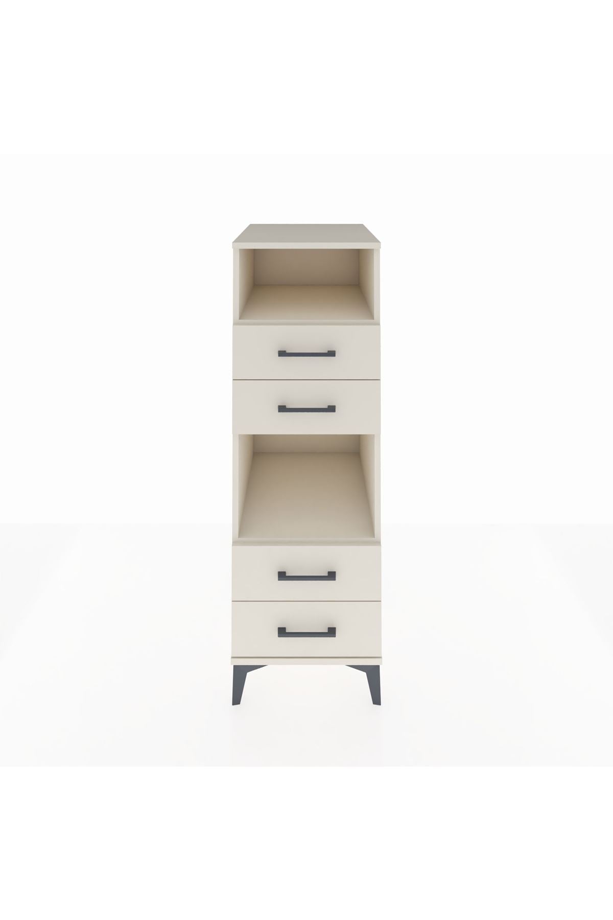 Kronos Dolap 2 Raflı 4 Çekmeceli 44x59x134 Aytaşı-Aytaşı