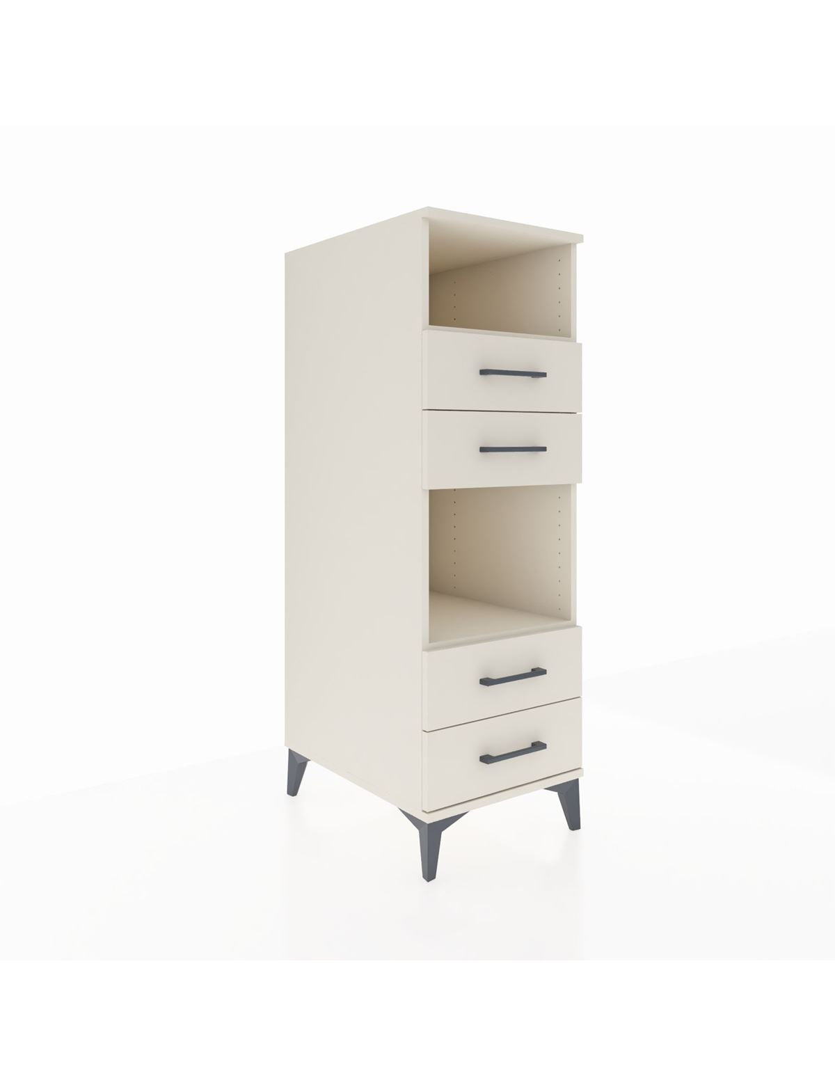 Kronos Dolap 2 Raflı 4 Çekmeceli 44x59x134 Aytaşı-Aytaşı