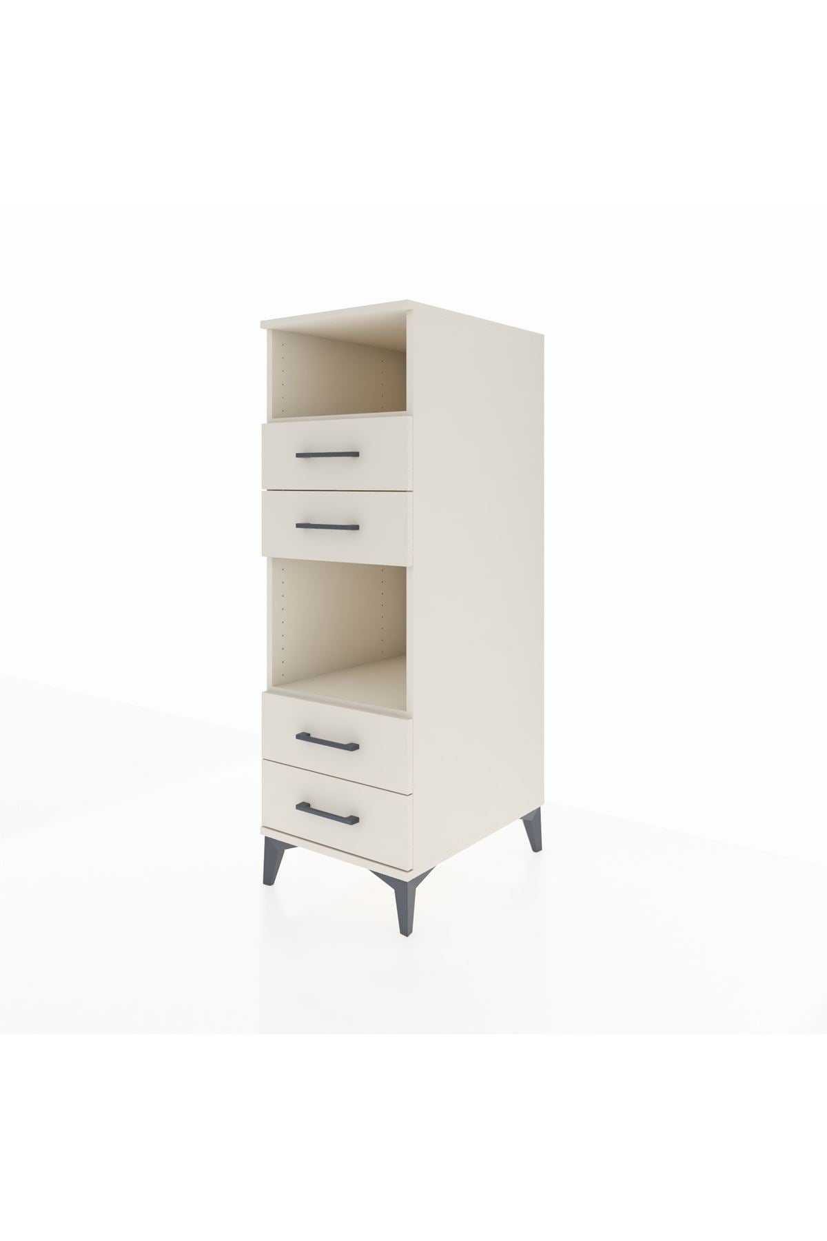 Kronos Dolap 2 Raflı 4 Çekmeceli 44x59x134 Aytaşı-Aytaşı