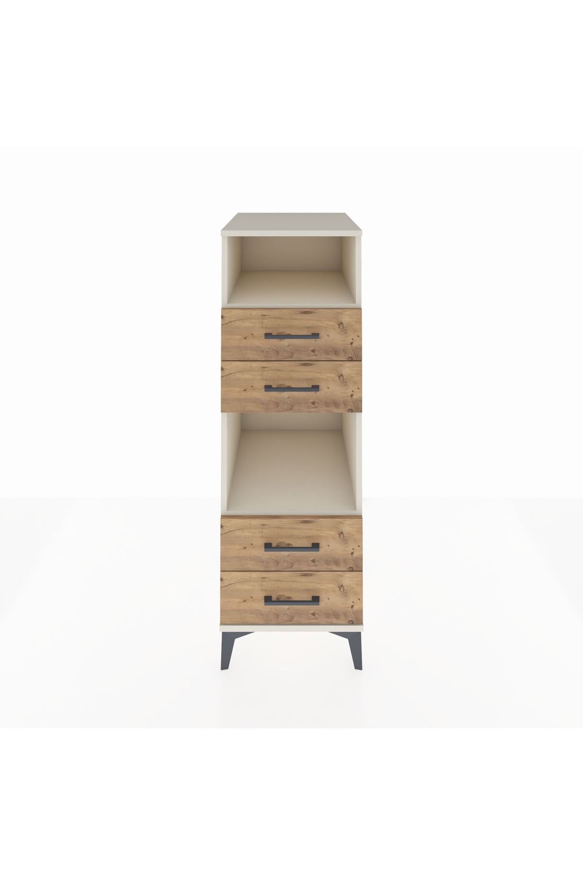 Kronos Dolap 2 Raflı 4 Çekmeceli 44x59x134 Aytaşı-Çam