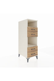 Kronos Dolap 2 Raflı 4 Çekmeceli 44x59x134 Aytaşı-Çam