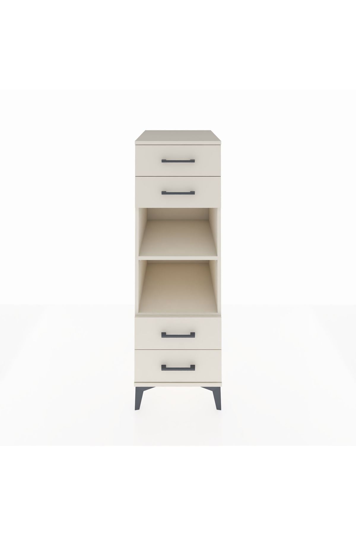 Kronos Dolap 2 Raflı 4 Çekmeceli 44x59x134 Aytaşı-Aytaşı