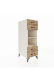 Kronos Dolap 2 Raflı 4 Çekmeceli 44x59x134 Aytaşı-Çam