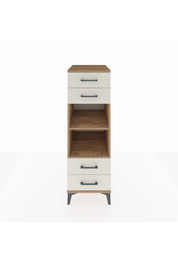Kronos Dolap 2 Raflı 4 Çekmeceli 44x59x134 Çam-Aytaşı