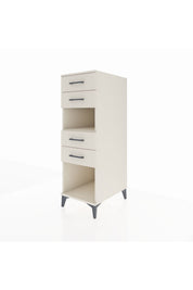 Kronos Dolap Tek Raflı 4 Çekmeceli 44x59x134 Aytaşı-Aytaşı