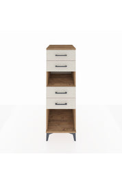 Kronos Dolap Tek Raflı 4 Çekmeceli 44x59x134 Çam-Aytaşı