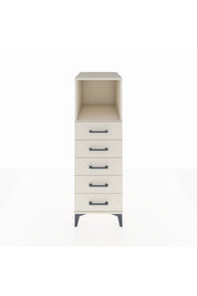 Kronos Dolap Tek Raflı 5 Çekmeceli 44x59x134 Aytaşı-Aytaşı