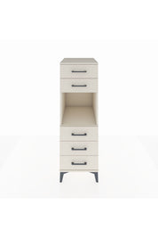 Kronos Dolap Tek Raflı 5 Çekmeceli 44x59x134 Aytaşı-Aytaşı