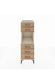 Kronos Dolap Tek Raflı 5 Çekmeceli 44x59x134 Aytaşı-Çam