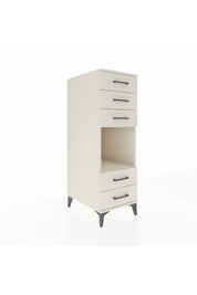 Kronos Dolap Tek Raflı 5 Çekmeceli 44x59x134 Aytaşı-Aytaşı