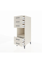 Kronos Dolap Tek Raflı 5 Çekmeceli 44x59x134 Aytaşı-Aytaşı