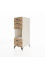Kronos Dolap Tek Raflı 5 Çekmeceli 44x59x134 Aytaşı-Çam