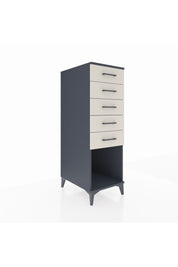 Kronos Dolap 5 Çekmeceli 44x59x134 Antrasit-Aytaşı